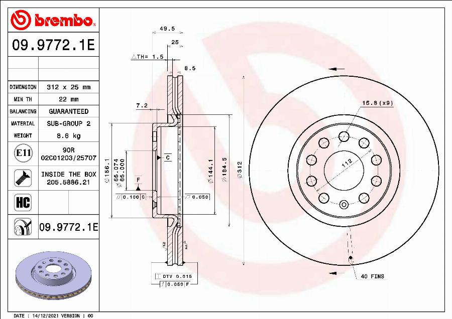 Brembo KT 08 054 - Set frana, frana disc aaoparts.ro