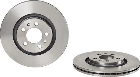 Brembo 09701210 - Disc frana aaoparts.ro