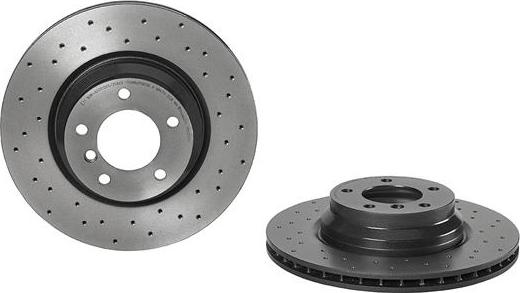 Brembo 09.A259.1X - Disc frana aaoparts.ro