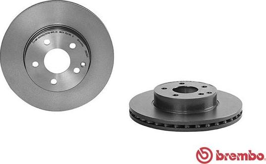 Brembo 09.B280.41 - Disc frana aaoparts.ro