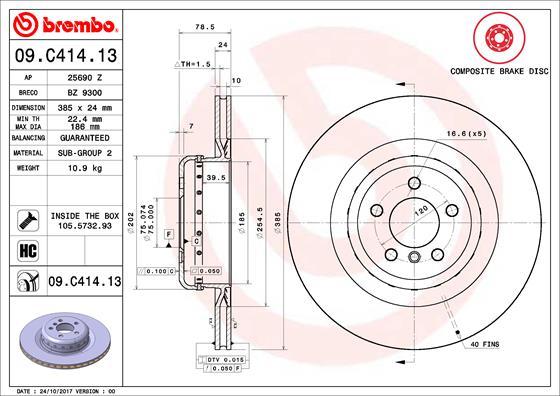 BOSCH 0 986 479 E29 - Disc frana aaoparts.ro