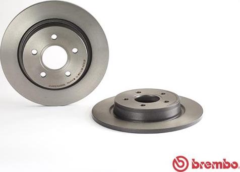 Brembo 08.9975.11 - Disc frana aaoparts.ro