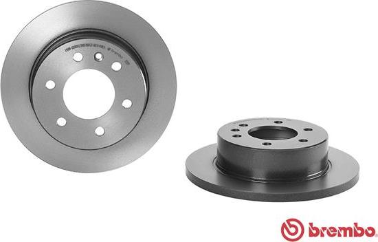 Brembo 08.9509.11 - Disc frana aaoparts.ro