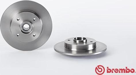 Brembo 08.9512.27 - Disc frana aaoparts.ro