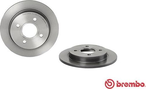 Brembo 08.4931.21 - Disc frana aaoparts.ro