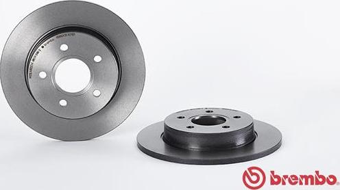 Brembo 08.A029.21 - Disc frana aaoparts.ro