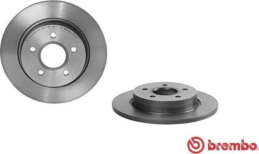 Brembo 08.A725.11 - Disc frana aaoparts.ro