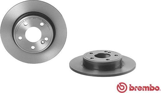 Brembo 08.B347.41 - Disc frana aaoparts.ro