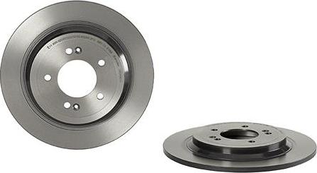 Brembo 08.D430.11 - Disc frana aaoparts.ro