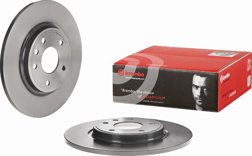 Brembo 08.N249.21 - Disc frana aaoparts.ro