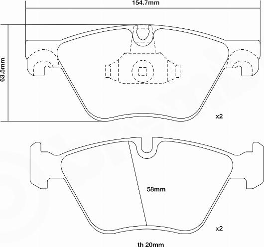 Brembo 07.B314.97 - Set placute frana de performanta aaoparts.ro