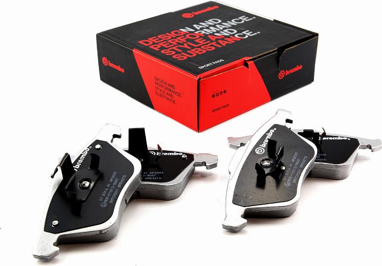 Brembo 07.B314.41 - Set placute frana de performanta aaoparts.ro