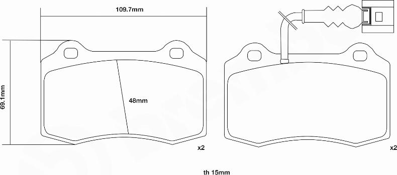 Brembo 07.B314.03 - Set placute frana de performanta aaoparts.ro