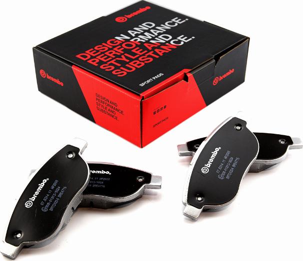 Brembo 07.B314.11 - Set placute frana de performanta aaoparts.ro