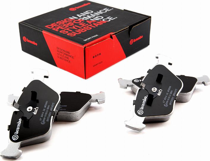Brembo 07.B314.32 - Set placute frana de performanta aaoparts.ro