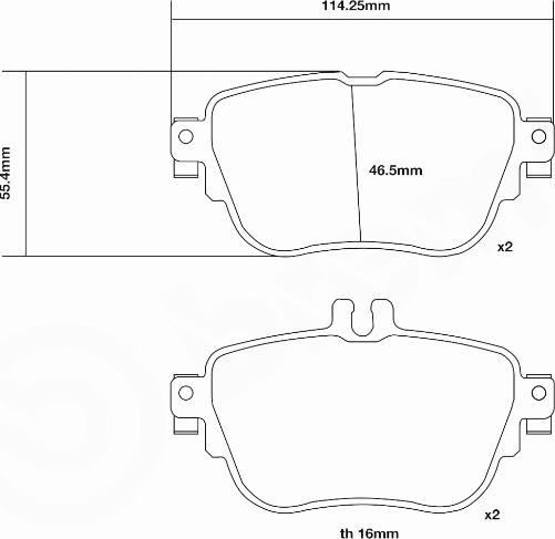 Brembo 07.B315.81 - Set placute frana de performanta aaoparts.ro