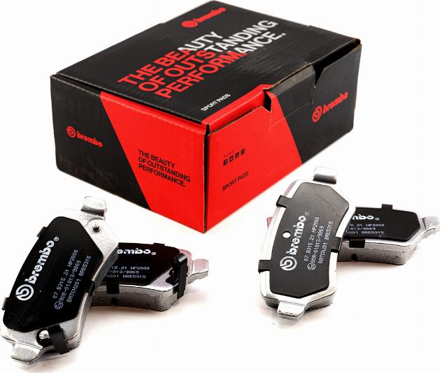 Brembo 07.B315.21 - Set placute frana de performanta aaoparts.ro