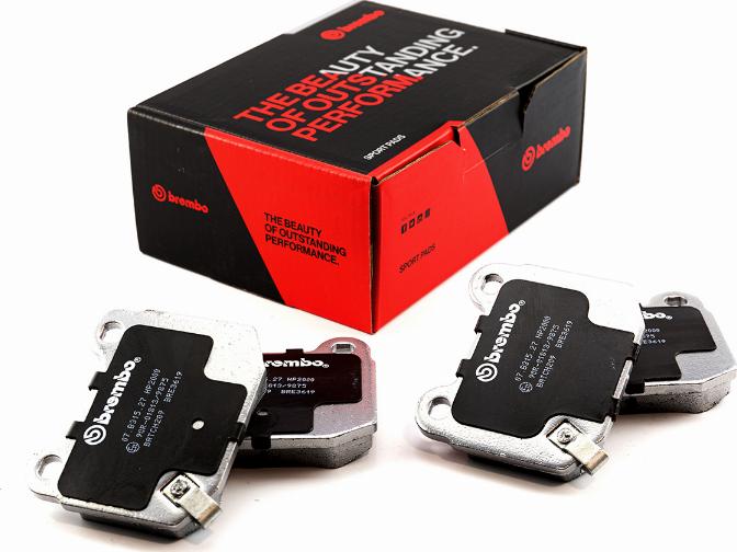 Brembo 07.B315.27 - Set placute frana de performanta aaoparts.ro