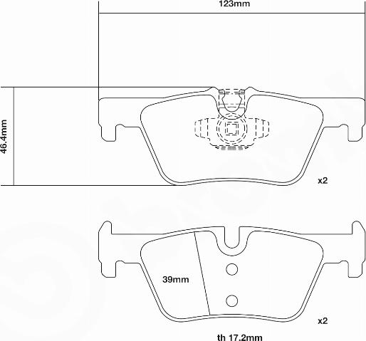 Brembo 07.B315.75 - Set placute frana de performanta aaoparts.ro