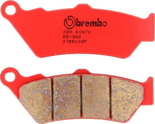 Brembo 07BB03SP - Set placute frana,frana disc aaoparts.ro