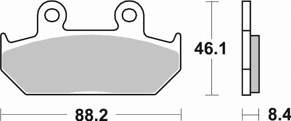 Brembo 07HO23SA - Set placute frana,frana disc aaoparts.ro