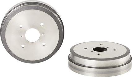 Brembo 14.A687.10 - Tambur frana aaoparts.ro