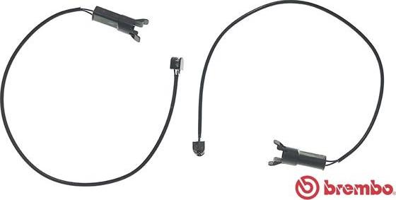 Brembo A 00 258 - Senzor de avertizare,uzura placute de frana aaoparts.ro