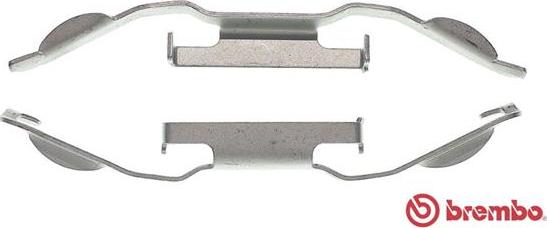 Brembo A 02 224 - Set accesorii, etrier frana aaoparts.ro