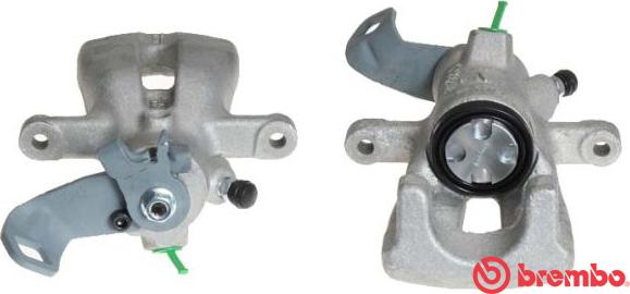 Brembo F 06 168 - Etrier frana aaoparts.ro