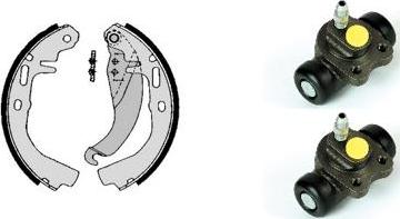 Brembo H 59 009 - Set saboti frana aaoparts.ro