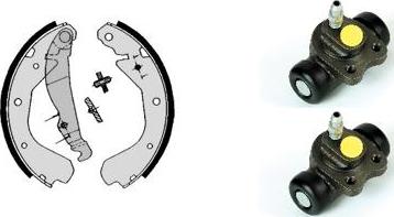 Brembo H 59 015 - Set saboti frana aaoparts.ro
