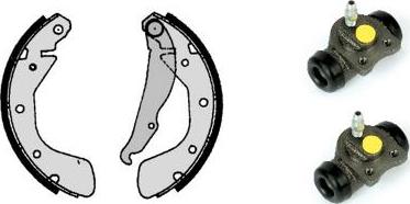 Brembo H 59 032 - Set saboti frana aaoparts.ro