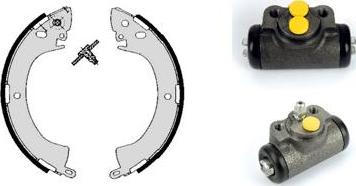 Brembo H 54 007 - Set saboti frana aaoparts.ro