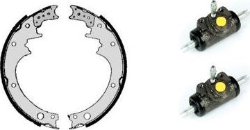 Brembo H 56 015 - Set saboti frana aaoparts.ro