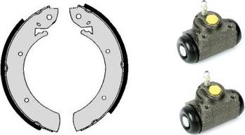 Brembo H 50 007 - Set saboti frana aaoparts.ro