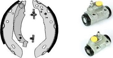 Brembo H 68 048 - Set saboti frana aaoparts.ro