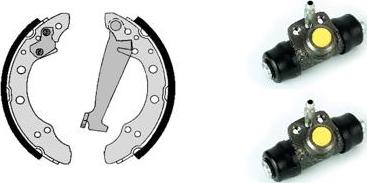 Brembo H 85 019 - Set saboti frana aaoparts.ro