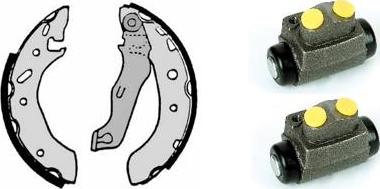 Brembo H 24 056 - Set saboti frana aaoparts.ro