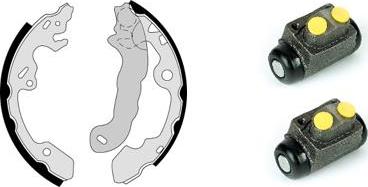 Brembo H 24 069 - Set saboti frana aaoparts.ro