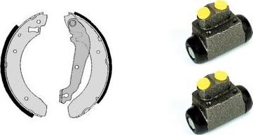 Brembo H 24 012 - Set saboti frana aaoparts.ro