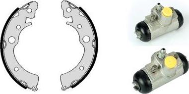 Brembo H 28 005 - Set saboti frana aaoparts.ro