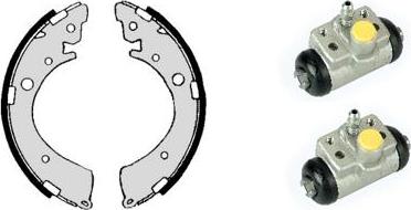 Brembo H 28 006 - Set saboti frana aaoparts.ro