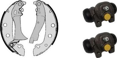 Brembo H 23 004 - Set saboti frana aaoparts.ro