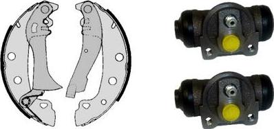 Brembo H 23 005 - Set saboti frana aaoparts.ro