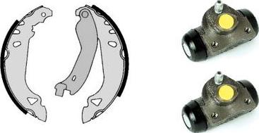 Brembo H 23 024 - Set saboti frana aaoparts.ro