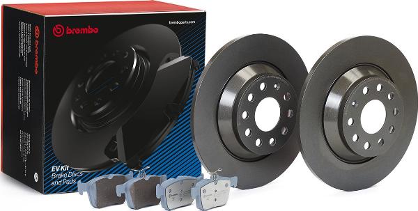 Brembo KT 08 056 - Set frana, frana disc aaoparts.ro