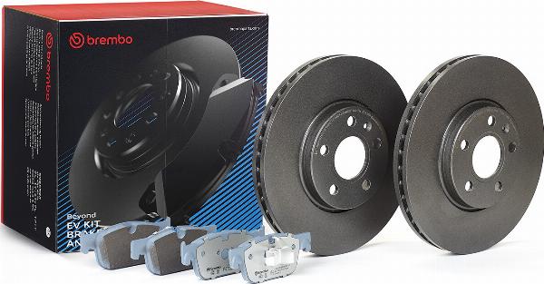 Brembo KT 08 069 - Set frana, frana disc aaoparts.ro