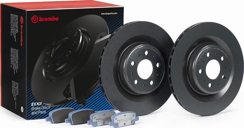 Brembo KT 08 004 - Set frana, frana disc aaoparts.ro