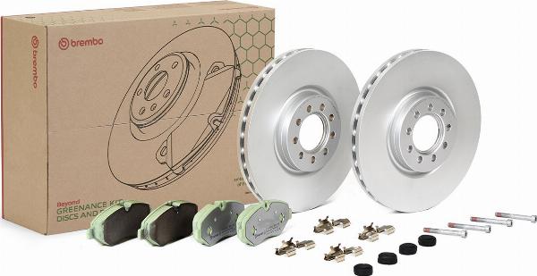 Brembo KT 10 022 - Set frana, frana disc aaoparts.ro