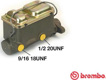 Brembo M 59 059 - Pompa centrala, frana aaoparts.ro